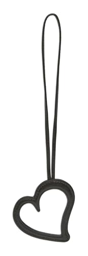 Porte-clés Femme LIEBESKIND Heart Mirror Onesize noir verni avec miroir de poche