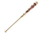 Wooden Baseball bat C271 in Pro Maple Wood for Professional Players Youth-Adults with flamework on Barrel with Cupped in Size 32 inches/29 Oz with Classic Natural Wood Color