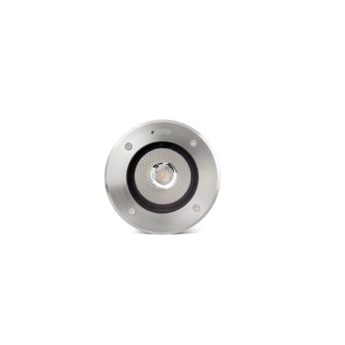 Faro Barcelona 70309 - GEISER 180 Verstellbare Einbauleuchte, grau 38°, mit einem Schwenkwinkel von 38°.