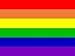 Produktbild Flagge Flag Regenbogen Gay Pride, 150 * 90 cm Gewebe 100% Polyester NEU