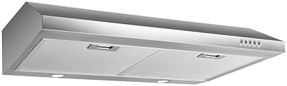 FIREGAS Wall Mount Range Hood 30 inch, 400 CFM Stainless Steel Stove