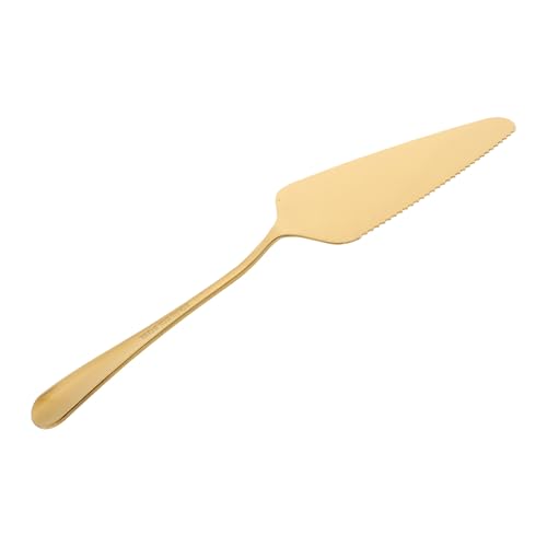DECORNIJIA Pala per Torte in Acciaio Inox 304 Finitura a Specchio, Strumento per Pizza e Panna, Design Ergonomico per Uso Duraturo, Adatta a Cucine Domestiche