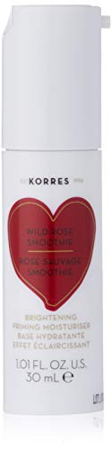 KORRES Wild Rose Smoothie Brightening Priming Moisturiser, 1 Fl oz.
