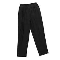 Luxshiny Chef Transpirables XL Negros Uniforme de Cantina Ropa de Trabajo Resistente y Cocineros Restaurantes