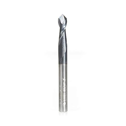 Amana Tool - 51651 High Performance CNC Solid Carbide 90° 'V' Spiral Drills with AlT