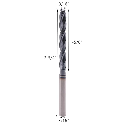 BestParts AlTiN Coated Carbide Drill Bits