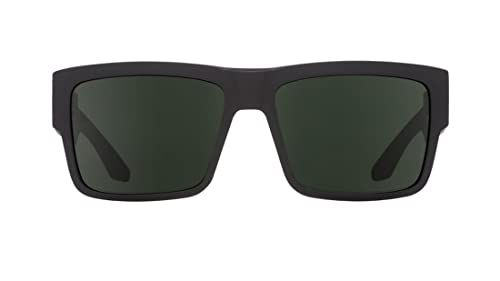 Spy Optic Cyrus Sunglasses Matte Black With Happy Gray Green Lens2