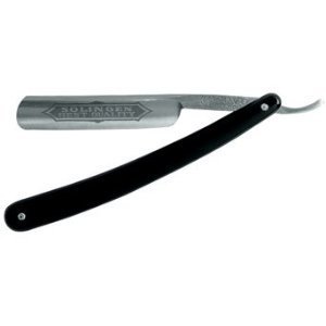 5/8" Carbon Steel Blade--Col Conk exclusive, black handle Made By Dovo