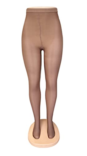 Image of SHIMMER Sheer to Waist Cool Sensation Carnival Tights | Brown Skintone Stockings
