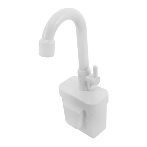 Hohopeti 向け循環水流れる電動水栓付きキッチンシンクおもちゃ 幼児用耐久プラスチック製ままごと遊び用キッチンアクセサリー 学習促進グ