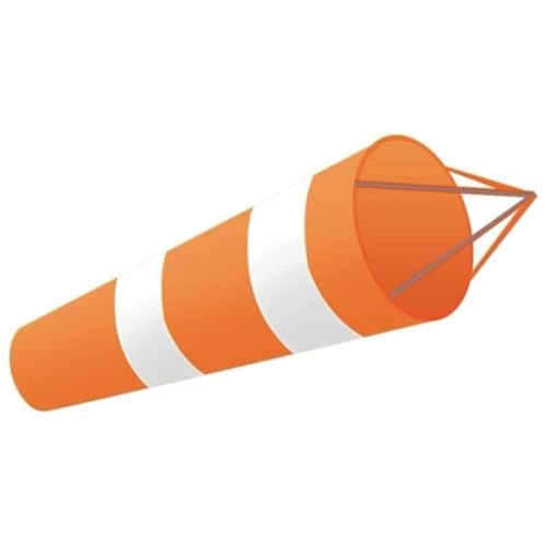 SLLS 吹き流し 風測定バッグ 風速計用 夜光反射ベルト付き 防水 高耐久 オックスフォード生地 風向・風力測定 航空・漁業・農業・気象観測対応