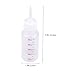 POPETPOP 2sets Dog Cat Nursing Bottle 50ml Feeding Bottle Pointed Nipple Made of Safe Silicone Pp for Small Pet 6pcs*2