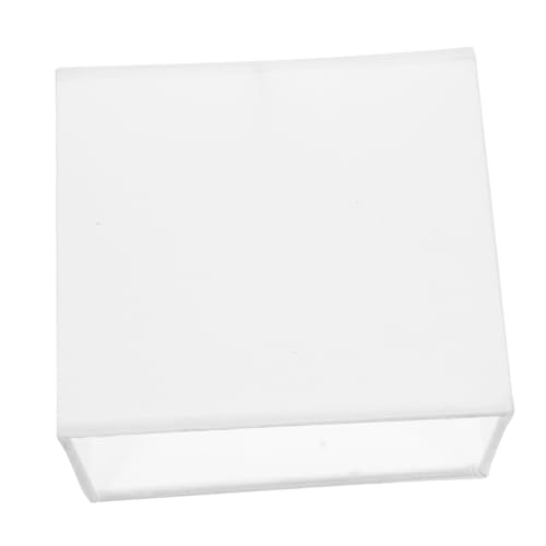 LALAFINA 布?百褶長方形ランプシェード 軽量簡単取付け テーブルランプ交換用 おしゃれな家装飾用 ランプカバー インテリアに