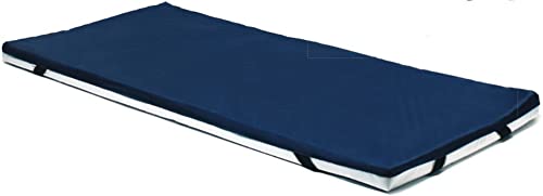 Lumex Foam & Gel Mattress Topper for Hospital Beds, 42x80x4", Pressure Relief Overlay for Home & Clinical Use