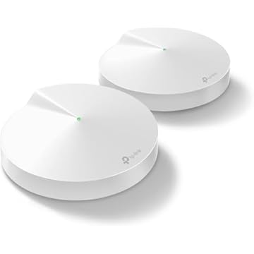 TP-Link Deco Mesh Sistema WiFi (Deco M5) – até 3.800 pés quadrados. Cobertura toda a casa e mais de 60 dispositivos, substituição de roteador/extensor WiFi, controles parentais, pacote com 2