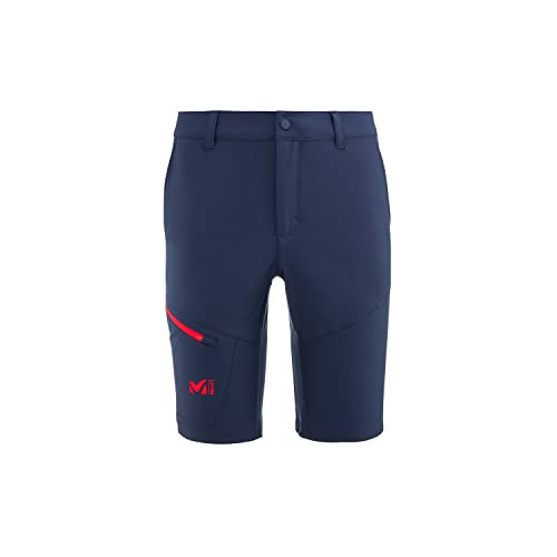Millet Wanaka Stretch Ii, Hiking Shorts Hombre, Saphir/red, L Cover