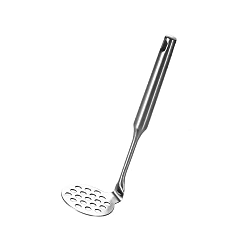 GLEAVI Prensador de Patatas Inoxidable Aplastador de Verduras y Frutas Utensilio de Cocina Multifuncional para Purés y Comidas Caseras