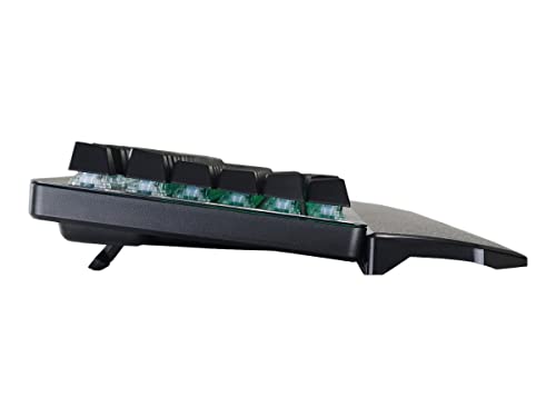 Teclado para juegos QPAD MK-40 Pro semimecánico con superficie de metal y diseño alemán QWERTZ 4