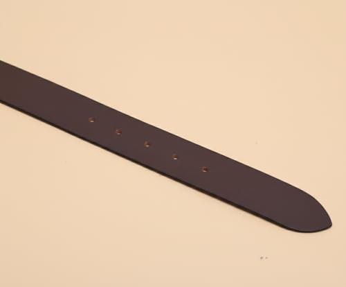 Image of WildHorn Leather Belt for Men | Casual Leather Belt For Men | Free Size | Adjustable I 48 inches length | Waist upto 44 inches.