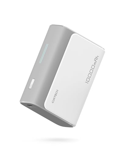 CUKTECH Mini Power Bank 30W, Portatile Batteria Esterna con 2 Porte, Led Display, USB C PD Caricatore Portatile Caricabatterie Ricarica Rapida per iPad iPhone 15 14 13 Pro Max Samsung Galaxy etc
