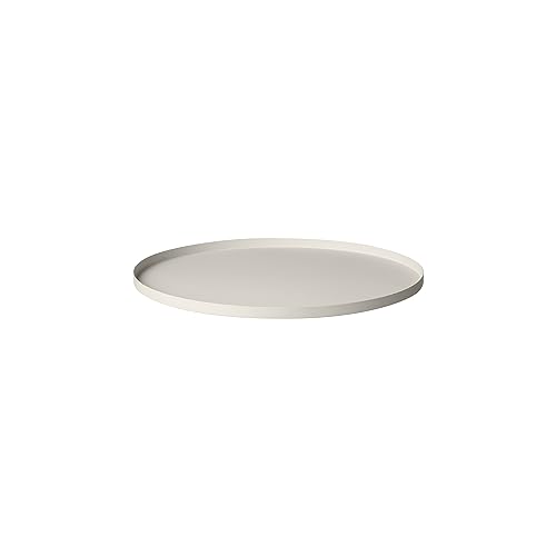blomus | Serviertablett | Peasy | Edelstahl/Moonbeam | S | Ø30cm rund mit...
