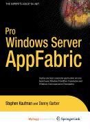 Pro Windows Server AppFabric