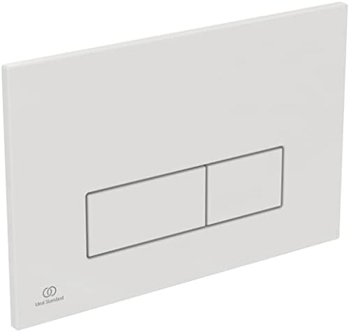 Ideal Standard R0119AC Oleas Toilet Flush Plate, Bianco