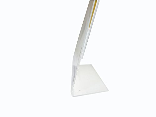 Better Crafts Horizontal Slanted L-Shape Acrylic Sign Holder - 2 Pack. #TOP3
