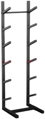 Free-Standing Snowboard & Surfboard Rack - Multi-Functional Storage for Wakeboards, Skateboards, Outdoor Gear - Ideal Home & Garage Organizer (25x25x85cm)