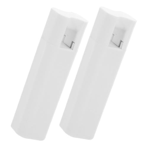 Holibanna 2 Piezas Tiradores para Cortinas y Persianas Accesorios Blancos para Ventana Pomo Cuadrado para Cuerda de Estores Control Preciso y Diseño Elegante para Decoración Interior