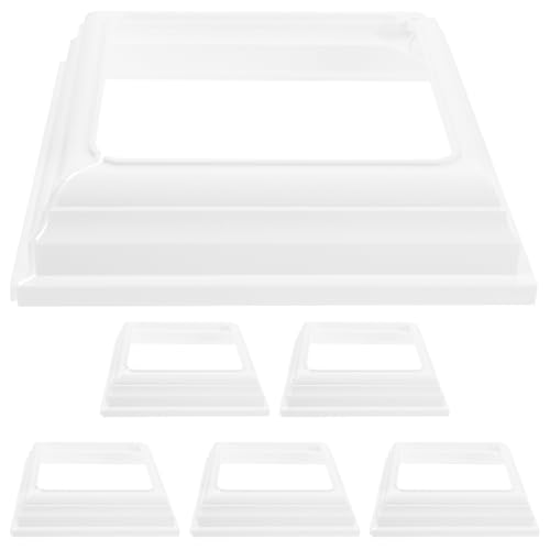 Jupes de poteau 4x4 pouces Lurrose lot de 6 pour colonnes de porche