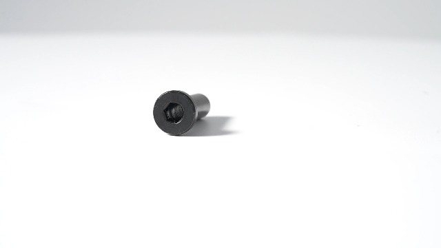 Image of 100 Pack Invisible Cable Railing Kit, T316 Stainless Steel 1 /8 inch Receiver & Swage Stud End, Swage Tensioner for Wood /Metal Posts, Cable Railing Hardware for Deck, Stair, Balcony (Black)