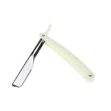 Rasoir en métal : avec une protection facile à ouvrir et à remplacer sans effort.