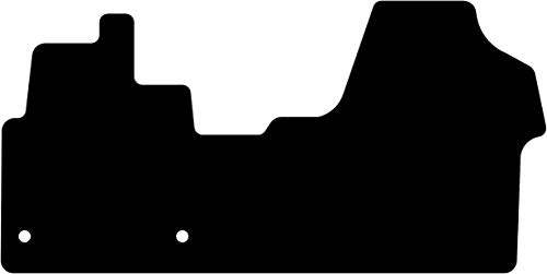 Kovvar Fußmatten passend für Citroën SpaceTourer 2016-2026 Passend zur Ausführung: Vorne | Variation 1 | Qualität: Comfort