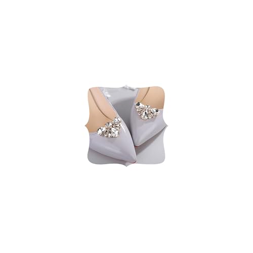 Ornement de chaussure à strass pour transformer vos escarpins simples en souliers de mariage