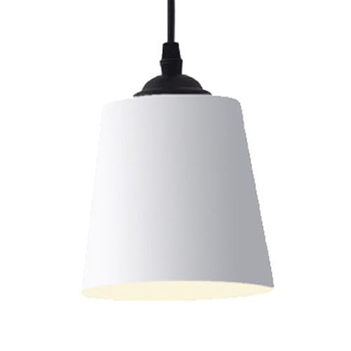 Lámpara colgante de hierro nórdica con casquillo E27 de un solo cabezal para techo minimalista