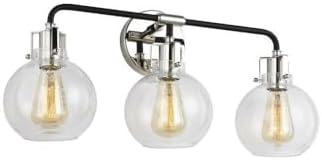 Feiss Generation Lighting-Sean Lavin-3 Light Bath Vanity in Transitional Style-24 Inch Wide by 9.63 Inch Tall-Polished Nickel
