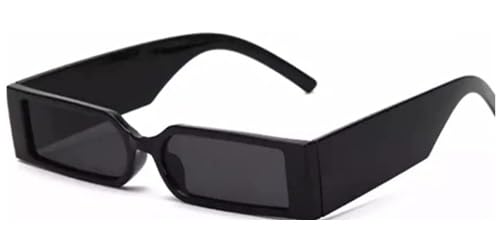 Image of Sheomy Karan Aujla Unisex Set Of 4 Karan Aujla Goggles Rectangle Non-Polarized Sun Glasses Inspired By Karan Aujla Shades Retro Vintage Narrow Women Offer Pack Of 4 Goggles For Women 402