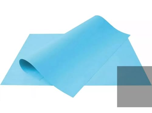 Cartolina Azul, 50 x 66 cm, 150g, Pacote com 20 Folhas