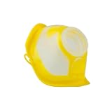 MICRODROP RF7 Maske Kind gelb transparent 1 St