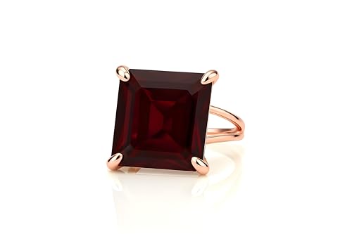 Bague de grenat rouge : le cadeau de naissance idéal pour elle en janvier