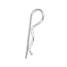 Pin, 10 Pieces Spring Cotter Hairpin B Type Cotter Pin, Cotter Pin Replacement for Industrial Hydraulic Support (3.5*75mm (10pcs))