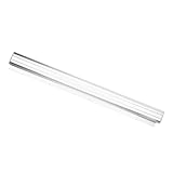 INOOMP Titular Deslizante de Boleto y Recibo de Aleación de Aluminio para Cocina de Restaurante, Soporte para Pedidos de 50 CM en Color Plata