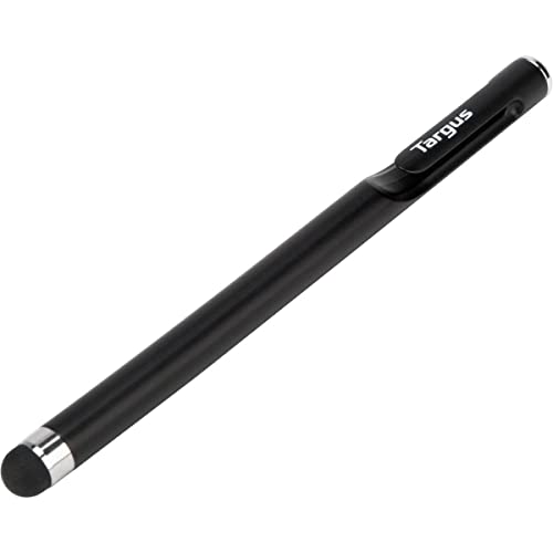 Targus Lápiz óptico antimicrobiano Stylus, lápiz universal para smartphones y pantallas táctiles, lápiz táctil compatible con todos los dispositivos – Negro, AMM165AMGL