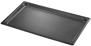 Honma Seisakusho 94110 Top Plate, Black, External Dimensions 20.9 x 12.9 inches (531 x 328 mm), Aluminum Hotel Pan, 1/1 (Depth 1.0 inches (25