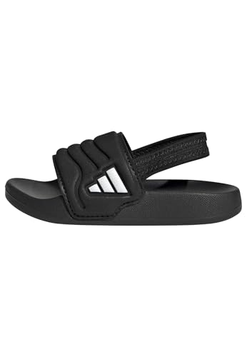 adidas Mixte bébé Adilette Estrap 2.0 Slides Infants Sandal, Core Black/Ftwr White/Core Black, 25.5 EU