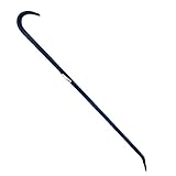 Longitud aproximada: 90 cm, Material: hierro, Grosor: 18 mm, Extremos con gancho y palanca, Ideal para quitar clavos sin esfuerzo