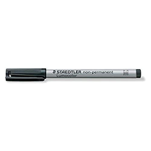 Staedtler - LumoColor 315 - Feutre Non-Permanent Pointe Moyenne 1 mm Noir