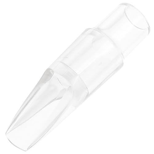 CIMAXIC 2個 サックスマウスピース サックス供給 サックス交換 フルート アルトサックス プロのサックス クリアサックス 丈夫なマウスピース ソプラノサックスヘッド 楽器アクセサリー 腹筋