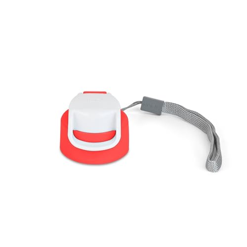 Image of Spare Lid for Milton Kool Fusion Water Bottle - Compatible with Kool Fusion 700 & 560ml Bottles | Flip-Top, Leak-Proof Replacement Cap with Strap (Red)